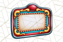 Retro Diner Clipart PNG 1950s Vintage Food Jukebox Product Image 4