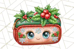 Christmas School Supplies & Teacher Clipart Product Image 3