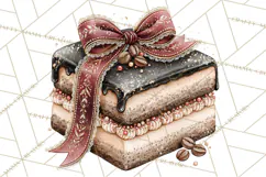 Haunted Patisserie PNG Clipart, Elegant Halloween Desserts Product Image 2