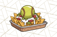 Softball Mom PNG, Softball Clipart, Softball Mama Designs Product Image 2