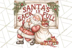 Santa Christmas Signs | Santa Png | Kris Kringle Quotes Product Image 3