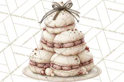 Haunted Patisserie PNG Clipart, Elegant Halloween Desserts Product Image 3