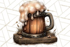 Old Saloon Western Alcohol Clipart PNG Product Image 3