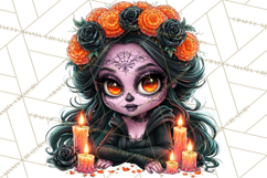 Day Of The Dead Gothic PNG Clipart Product Image 4