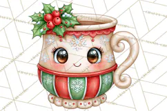 Christmas School Supplies & Teacher Clipart Product Image 4