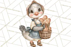 Happy Hollow Farm Animal Clipart PNG Product Image 4