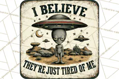 Dark Humor Vintage Metal Signs Clipart Product Image 4