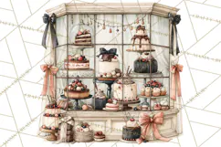 Haunted Patisserie PNG Clipart, Elegant Halloween Desserts Product Image 4