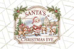 Santa Christmas Signs | Santa Png | Kris Kringle Quotes Product Image 5