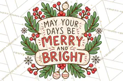 Cozy Christmas Clipart PNG, Cute Holiday Christmas Designs Product Image 5