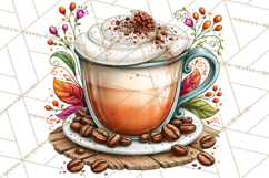 North Pole Coffee Christmas Cafe PNG Clipart Product Image 5