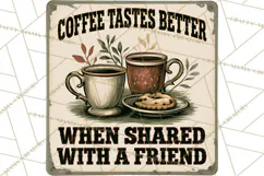 Friendship Quotes Sign Clipart PNG Funny Friends Rustic Product Image 2