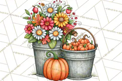 Halloween Farmhouse Buildings Clipart, Halloween Farmhouse Product Image 2