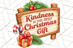 Candy Cane Lane Vintage Christmas Quote Signs Product Image 2
