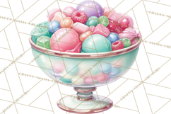 Cute Birthday Party Clipart PNG | Birthday Cake Graphics Product Image 5