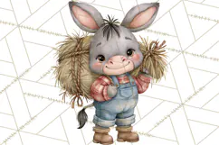 Happy Hollow Farm Animal Clipart PNG Product Image 2