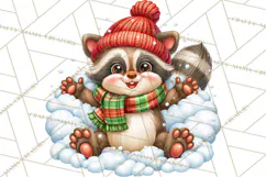 Let It Snow Christmas Winter Clipart PNG Product Image 2