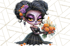 Day Of The Dead Gothic PNG Clipart Product Image 2