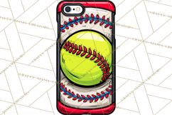 Softball Mom PNG, Softball Clipart, Softball Mama Designs Product Image 5
