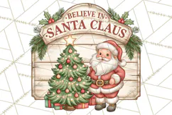 Santa Christmas Signs | Santa Png | Kris Kringle Quotes Product Image 3