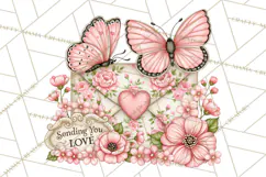Friendship Butterfly Clipart PNG | Inspirational Quotes Product Image 4