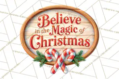 Candy Cane Lane Vintage Christmas Quote Signs Product Image 3
