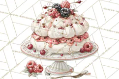 Haunted Patisserie PNG Clipart, Elegant Halloween Desserts Product Image 2