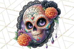 Day Of The Dead Gothic PNG Clipart Product Image 3