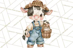 Happy Hollow Farm Animal Clipart PNG Product Image 3