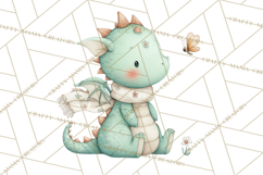 Whimsical Watercolor Woodland Animal Clipart PNG Product Image 2