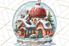 Christmas Pretzel Bakery Clipart PNG Food Elements Product Image 3