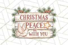 Religious Christmas Sign Clipart PNG | Nativity Designs Product Image 3