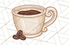 Sarcastic Coffee Clipart, Funny Coffee PNG Product Image 3