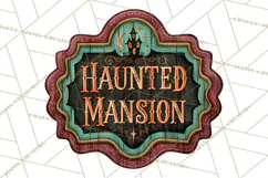 Vintage Halloween Signs PNG, Vintage Halloween Magic Clipart Product Image 4