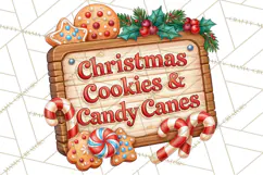 Candy Cane Lane Vintage Christmas Quote Signs Product Image 4