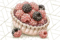 Haunted Patisserie PNG Clipart, Elegant Halloween Desserts Product Image 3
