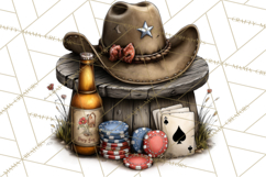 Old Saloon Western Alcohol Clipart PNG Product Image 2