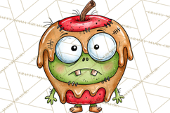 Zombie Hollow Cute Zombie Halloween Clipart PNG Product Image 3