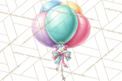 Cute Birthday Party Clipart PNG | Birthday Cake Graphics Product Image 2