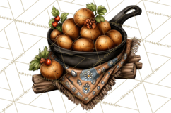 Western Cowboy Kitchen Decor Clipart, Rustic Ranch Png Product Image 2