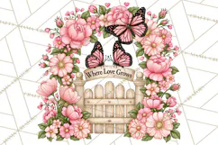 Friendship Butterfly Clipart PNG | Inspirational Quotes Product Image 3