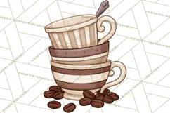 Sarcastic Coffee Clipart, Funny Coffee PNG Product Image 5