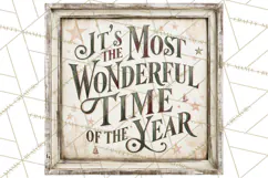 Christian Farmhouse Christmas Signs PNG Product Image 5