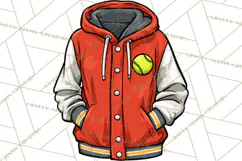 Softball Mom PNG, Softball Clipart, Softball Mama Designs Product Image 4