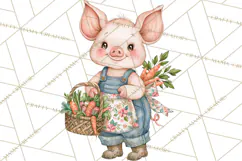 Happy Hollow Farm Animal Clipart PNG Product Image 2