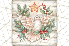 Religious Christmas Sign Clipart PNG | Nativity Designs Product Image 2