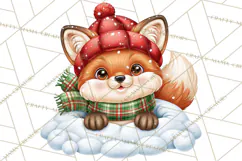 Let It Snow Christmas Winter Clipart PNG Product Image 2