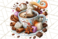 North Pole Coffee Christmas Cafe PNG Clipart Product Image 2