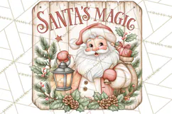 Santa Christmas Signs | Santa Png | Kris Kringle Quotes Product Image 2