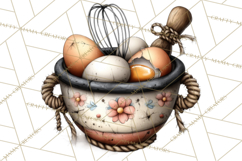 Western Cowboy Kitchen Decor Clipart, Rustic Ranch Png Product Image 5